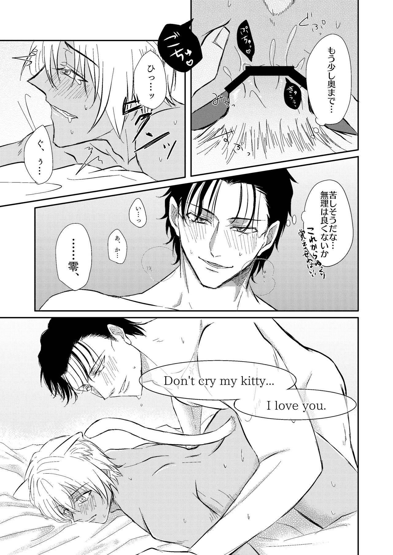 [追撃ピストン (京宮良)] DON'T CRY MY KITTY!! (名探偵コナン) [DL版]