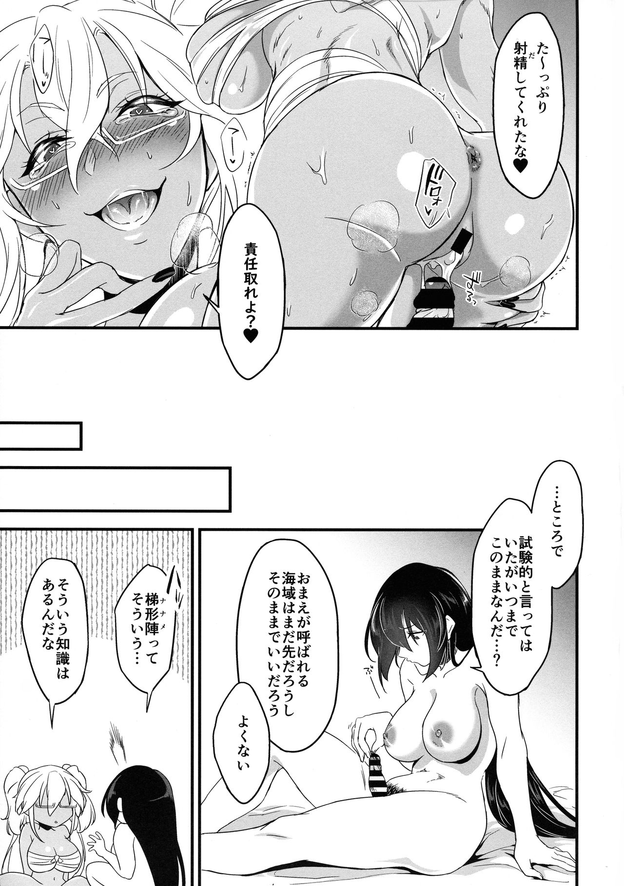 (C97) [やりたいほうだい。 (つづきますみ)] 長門の主砲はいつも仰角 (艦隊これくしょん -艦これ-)