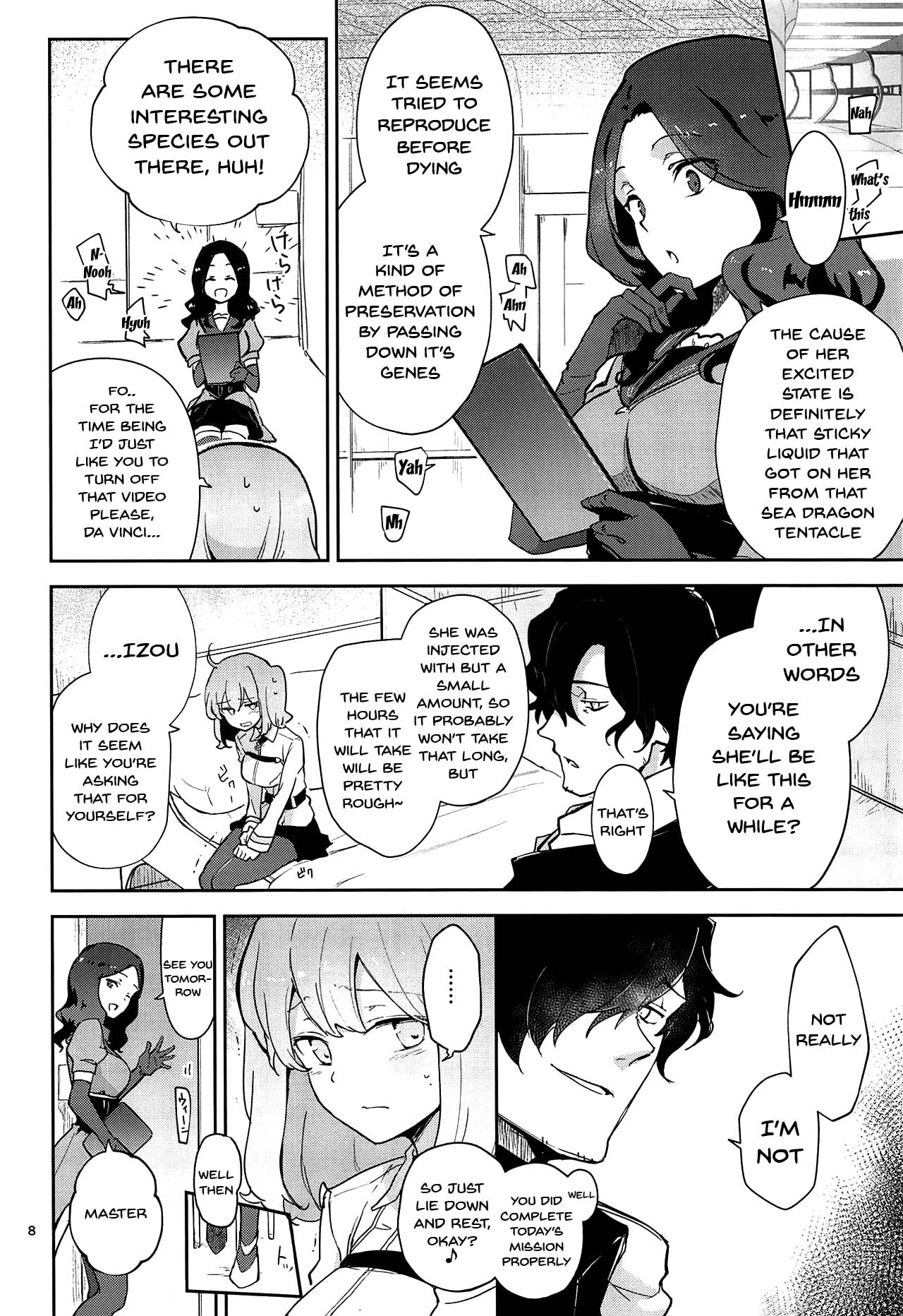 (第18次ROOT4to5) [macrown (秋月まく)] 海魔に襲われて感度上げ状態になっちゃったぐだ子の以ぐだ本 (Fate/Grand Order) [英訳]