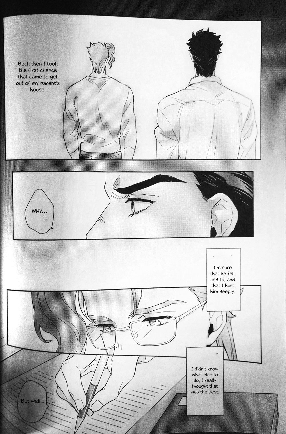 (オラレロスプラッシュ9) [No.28 (テツオ)] 28×17,17×28 (ジョジョの奇妙な冒険) [英訳] [ページ欠落]