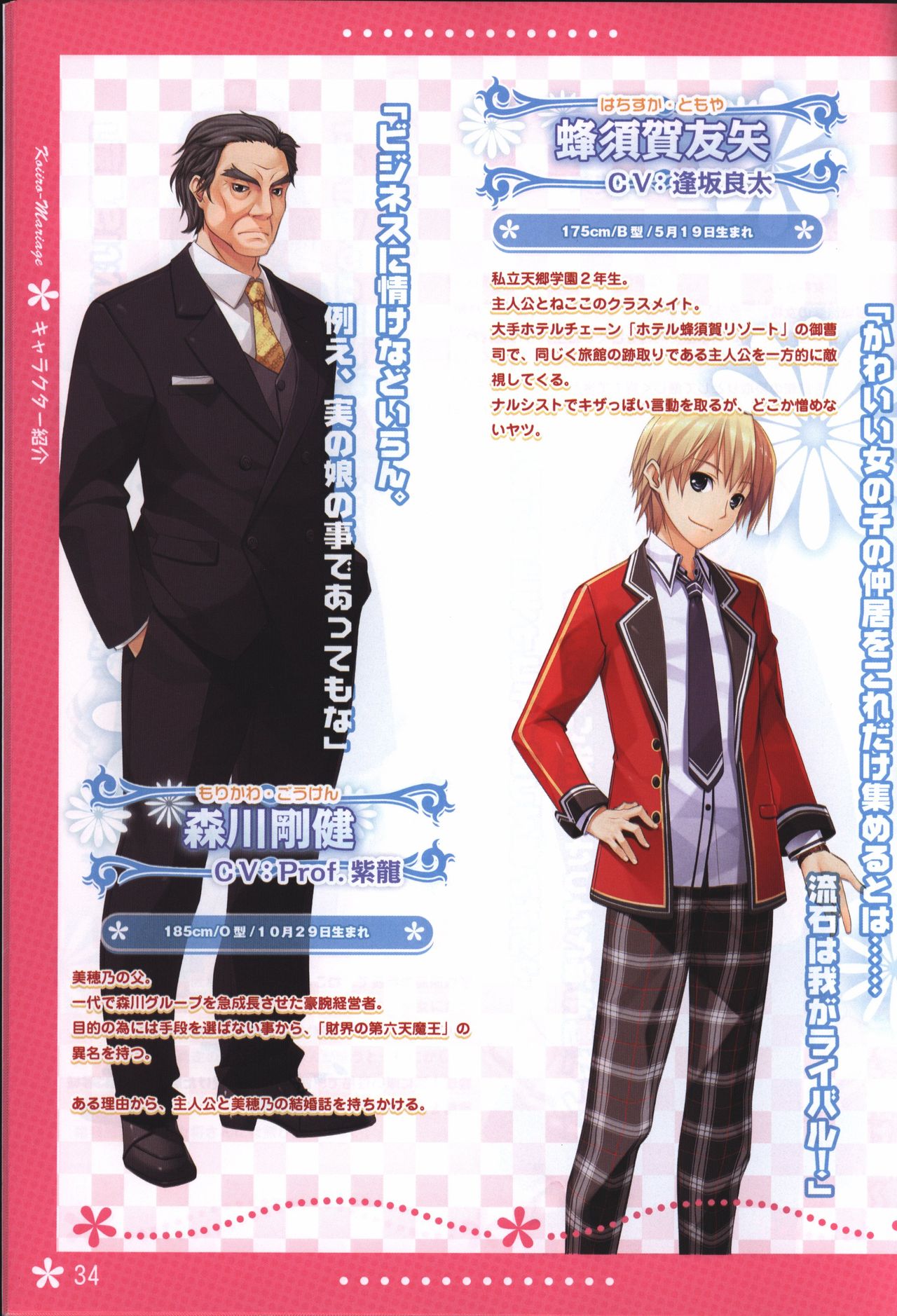 恋色マリアージュ 設定原画集