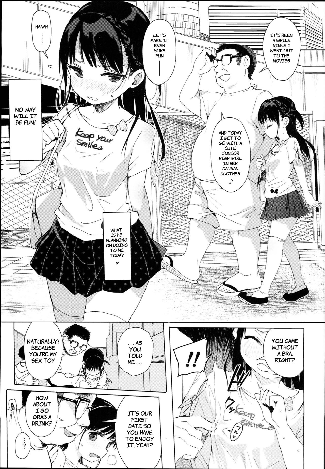 (C94) [みくろぺえじ (黒本君)] JC露出で性教育 [英訳]
