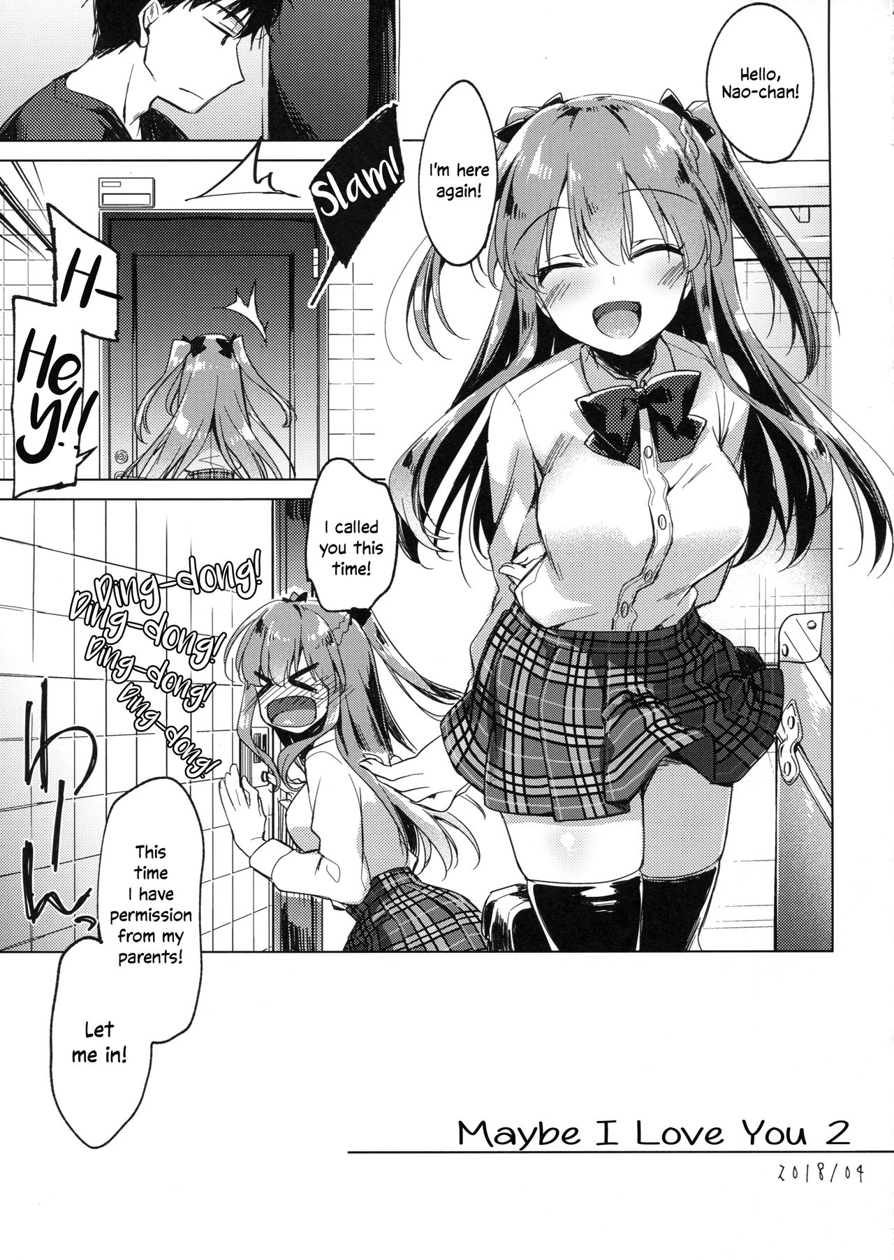 (COMIC1☆13) [FRAC (もとみやみつき)] メイビーアイラブユー2 [英訳]