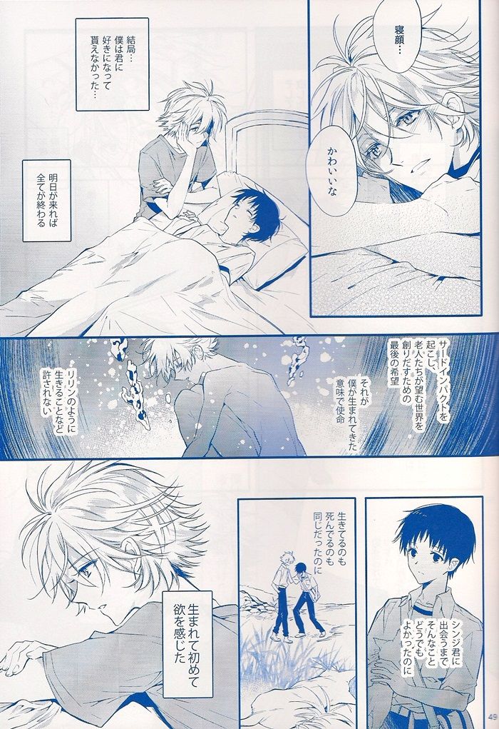 [鉄錆 (文月路亜)] I Can’t Hate You (新世紀エヴァンゲリオン)
