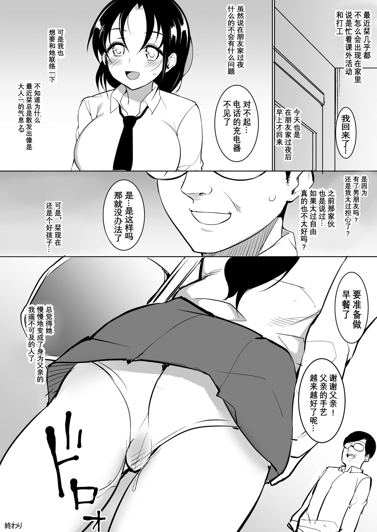 [いぬかめ堂 (うしの菜夏)] 巨乳だけど世間知らずの娘と同居 [中国翻訳]