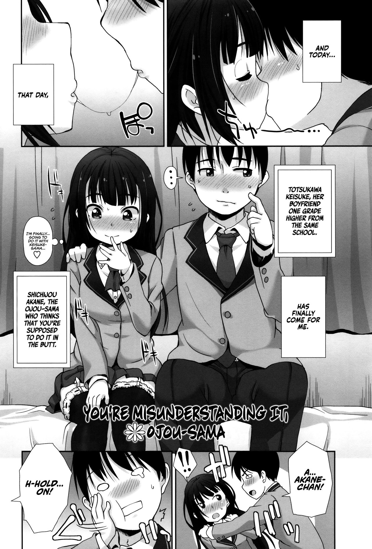 [まめぞう] 勘違いです＊お嬢様 (アナルはセックスに入りますか?) [英訳]