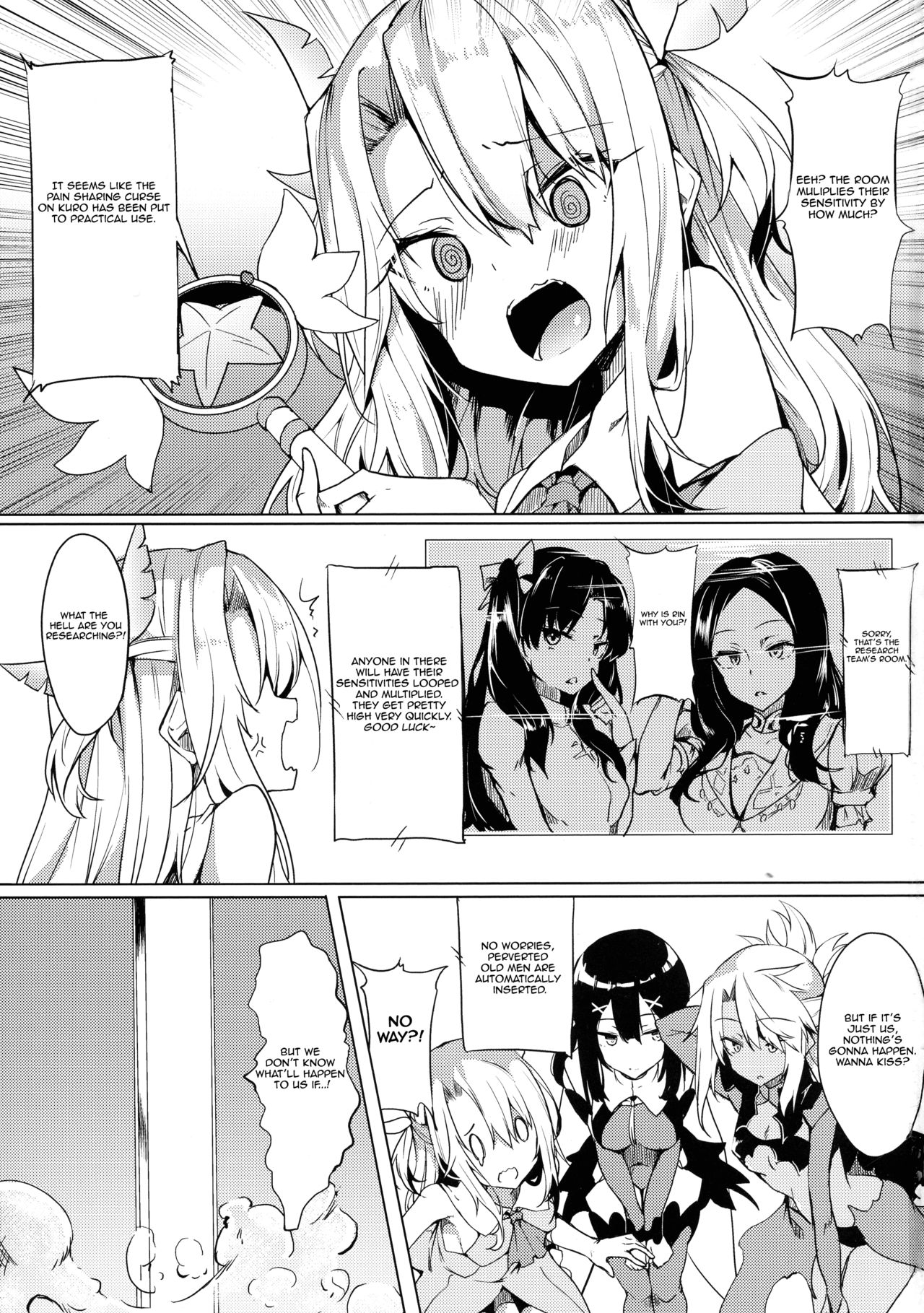 (C96) [Wisteria (ふじはん)] 敏感性杯イリヤちゃん (Fate/Grand Order) [英訳]
