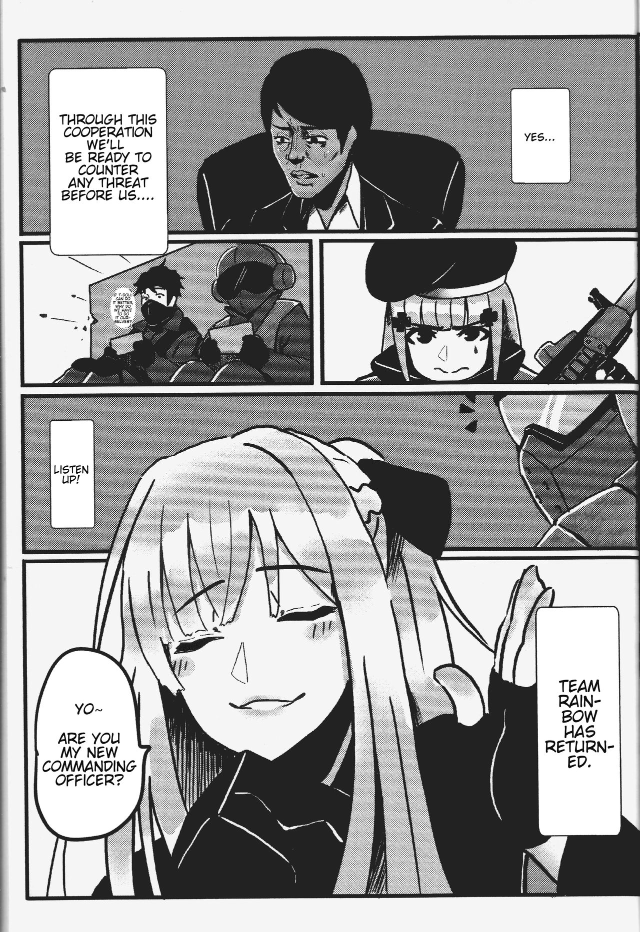 (FF32) [麒麟的快樂繪圖之家 (幻獸麒麟)] RAINBOW SEX/少女前線 (少女前線) [英訳]