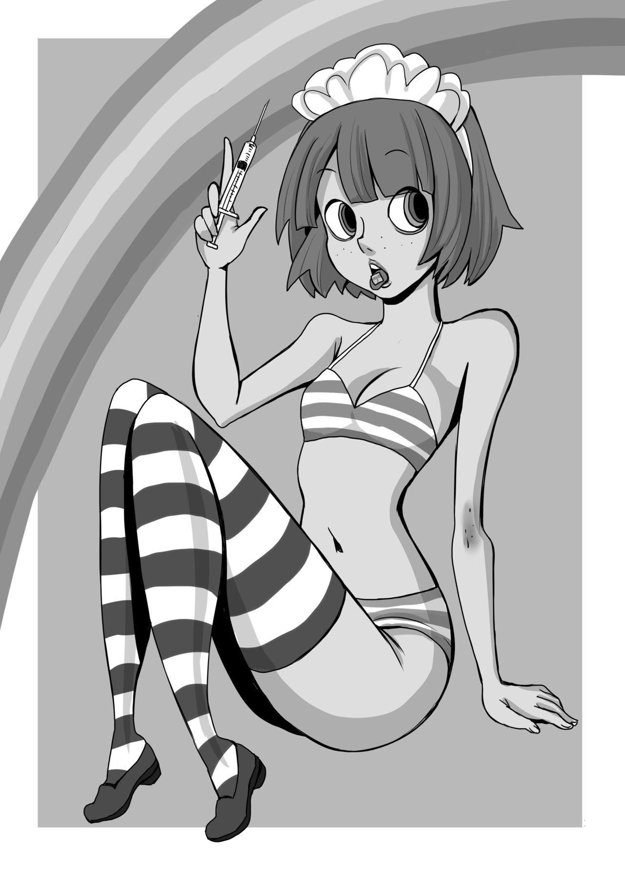 [サルルルル (ドルリヘコ)] ヤクいさんエロ総集編2013-2016 (虹裏メイド) [DL版]