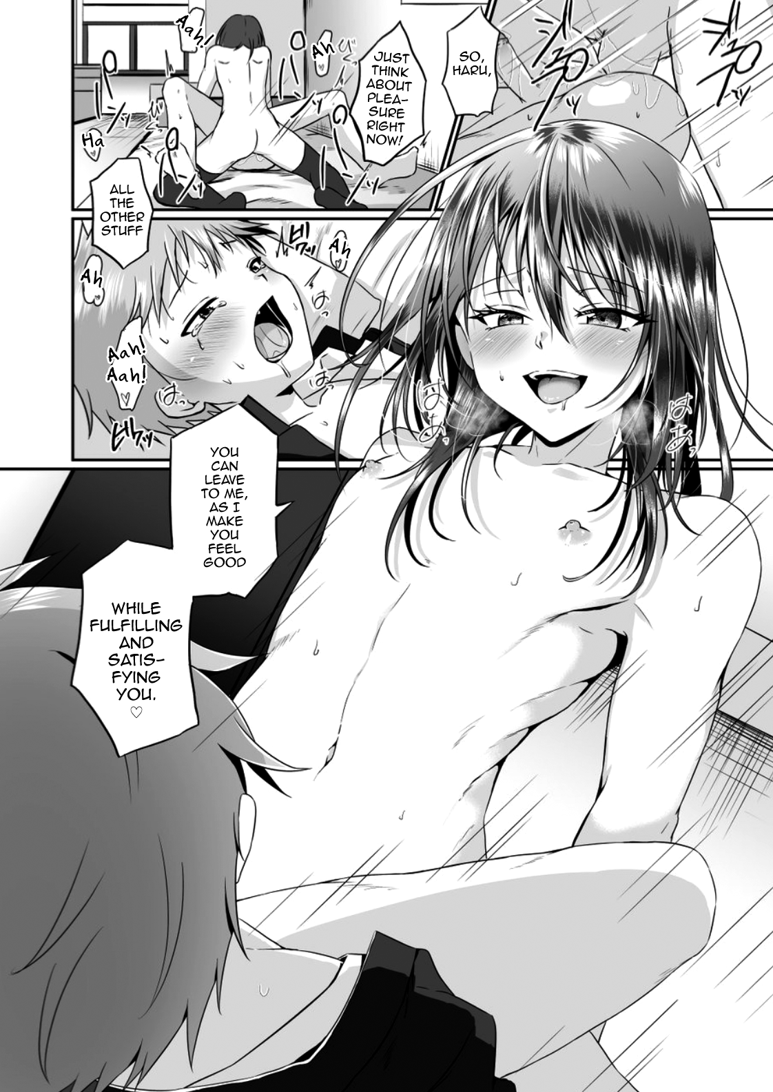 [ぺこ連盟 (こーすけぽけ)] ちょっとSなおねえさん(♂)に男の子が掘られる話 [英訳] [DL版]