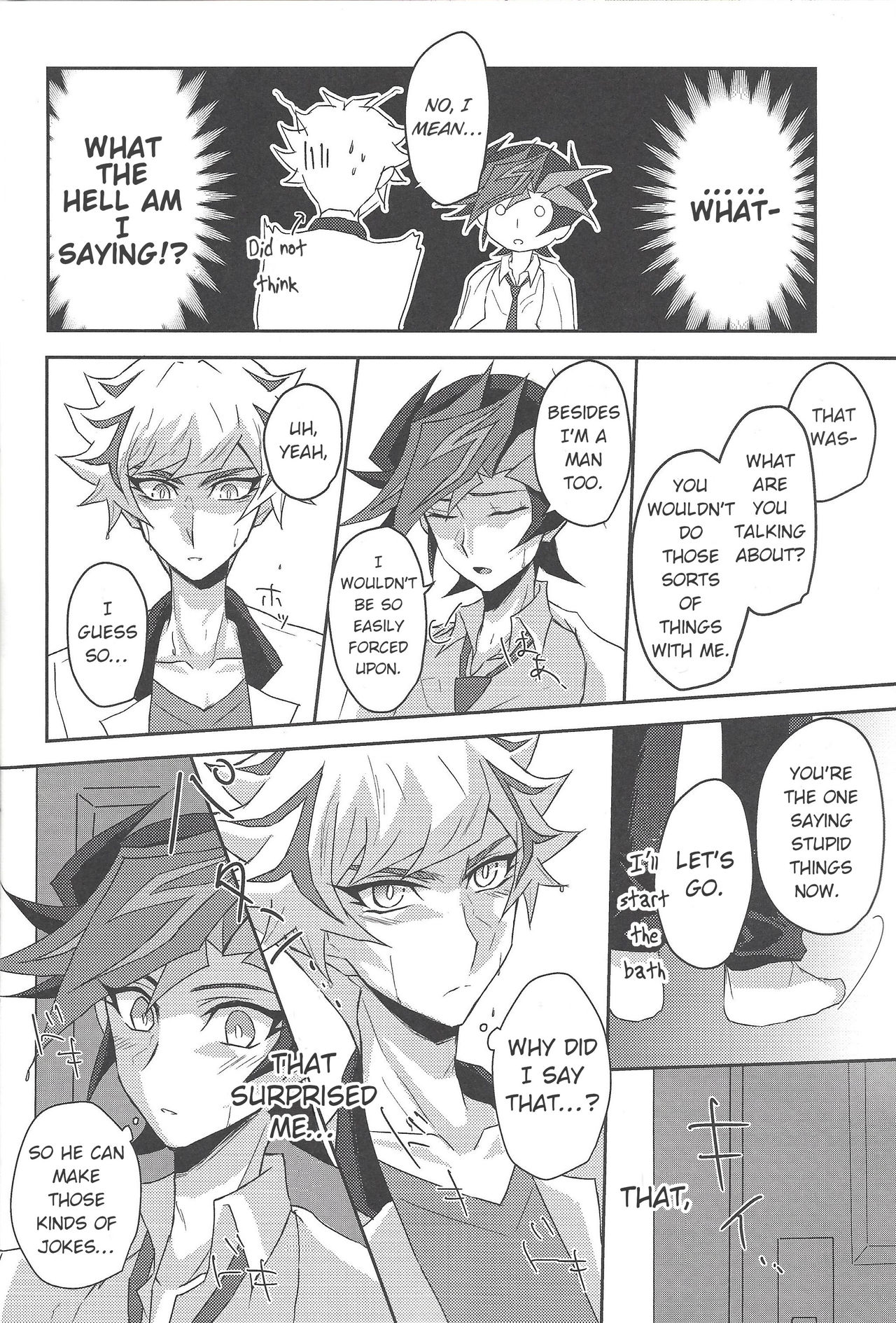 (千年☆バトル フェイズ24) [Cotton Candy (りく)] 今夜は二人で。 (遊☆戯☆王VRAINS) [英訳]