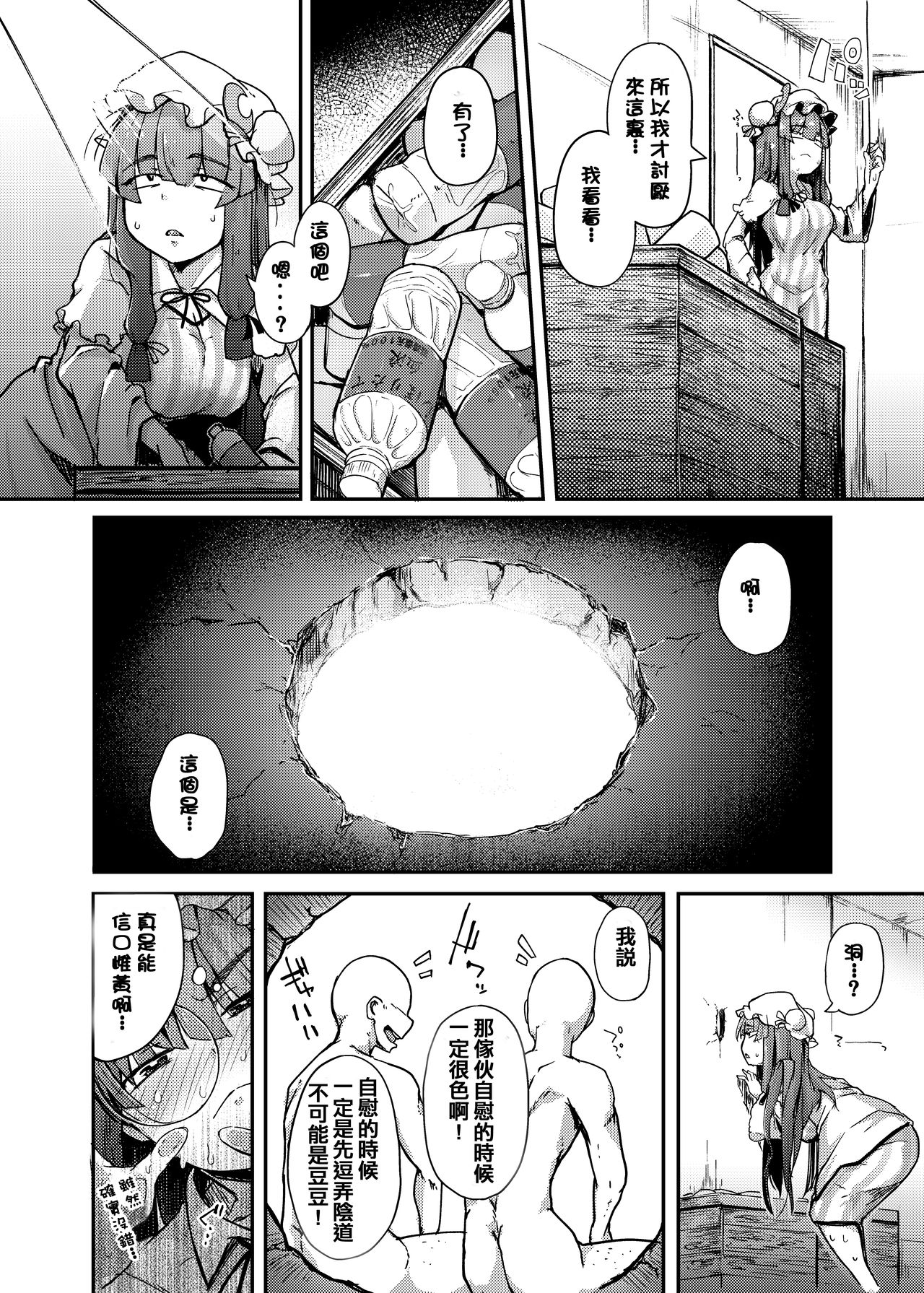 [自家発電処 (flanvia)] 穴とむっつりどすけべだいとしょかん (東方Project) [中国翻訳] [DL版]