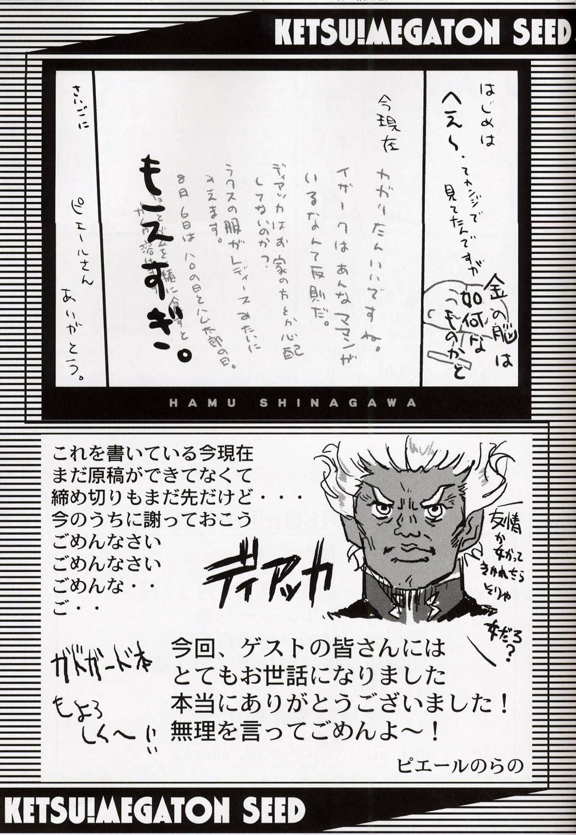 (C64) [トルエン一斗缶 (ピエールのらの, 品川ハム)] KETSU！Megaton SEED (機動戦士ガンダム SEED) [中国翻訳]