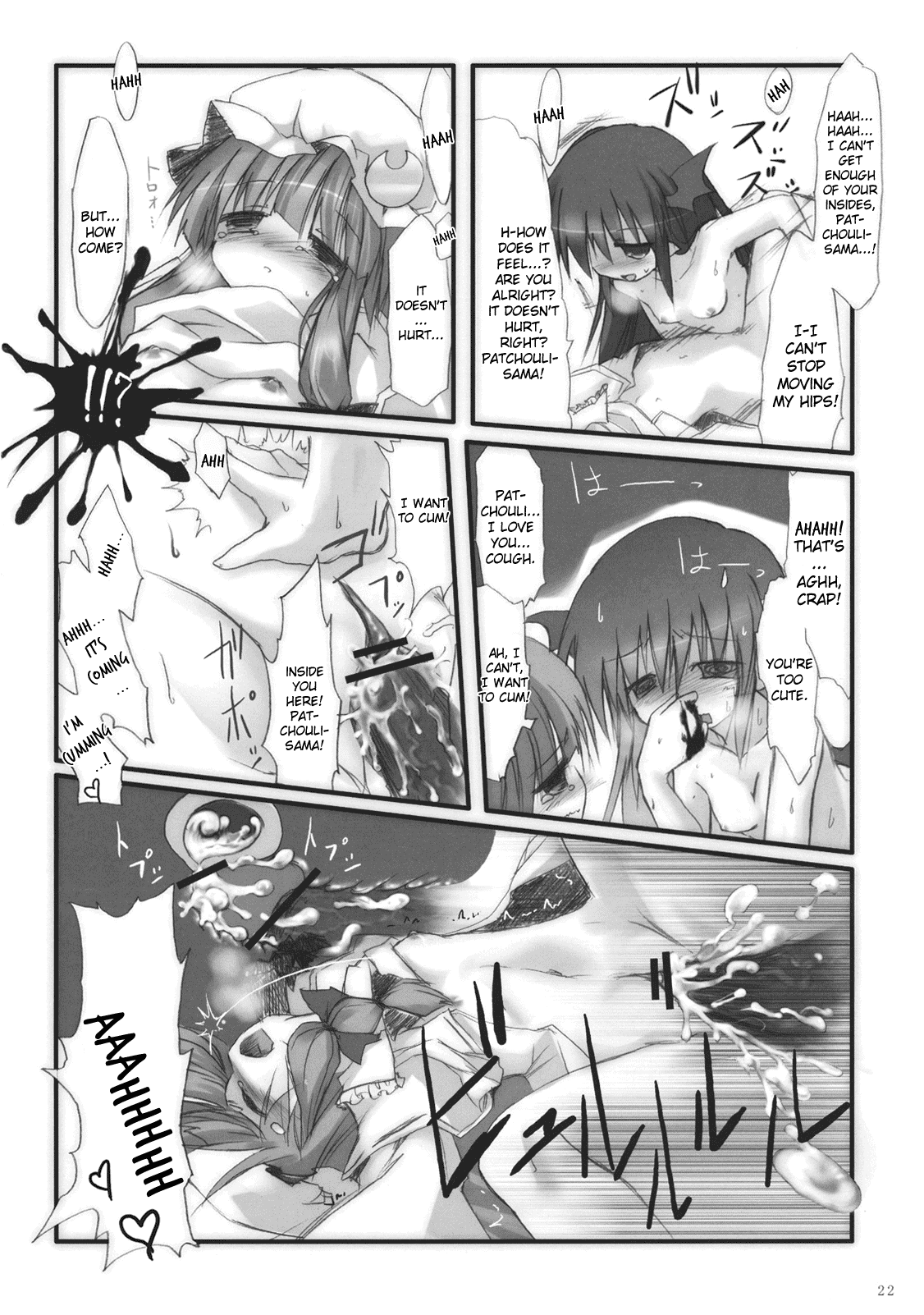 (紅のひろば5) [鈴鳴堂 (和泉ゆきる)] 小悪魔で保健体育 (東方Project) [英訳]