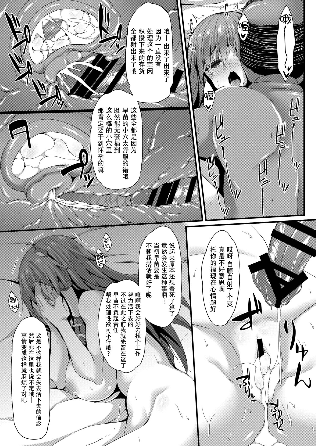 [Right away (坂井みなと)] 早苗ワーキングデイ (東方Project) [中国翻訳] [DL版]