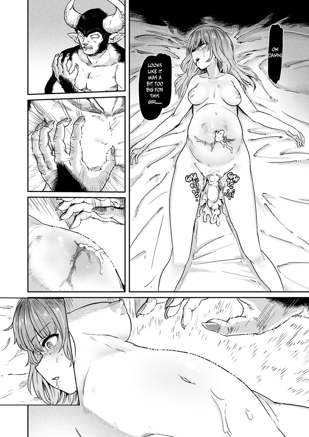 [あおむし] 魔物化強制性交 (コミックアンリアル 2019年4月号 Vol.78) [英訳] [DL版]