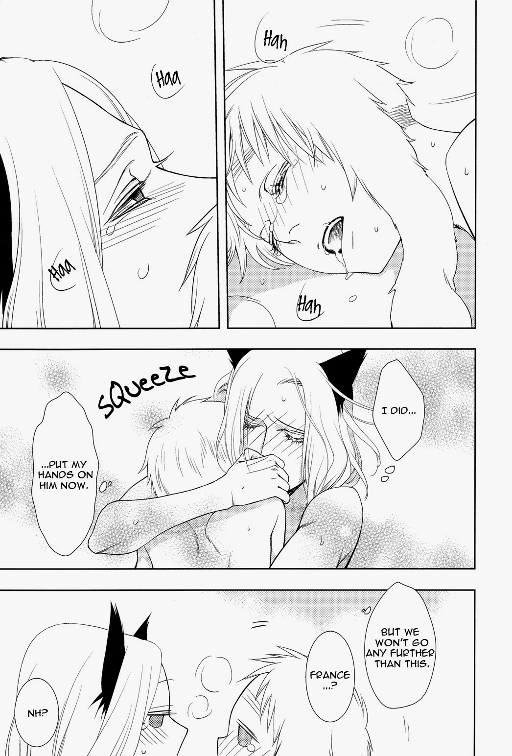 (擬人化王国4) [daisy (チコッツ)] こいわずらい、あなたとふたり (Axis Powers ヘタリア) [英訳]