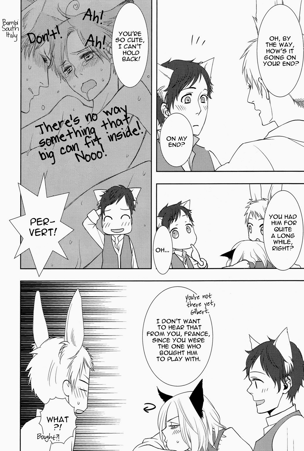 (擬人化王国4) [daisy (チコッツ)] こいわずらい、あなたとふたり (Axis Powers ヘタリア) [英訳]
