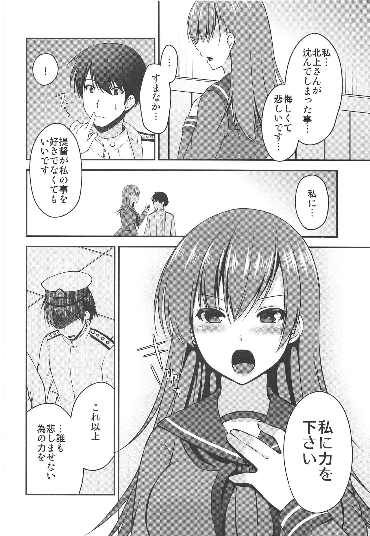 (C95) [ミサキ定食。 (ミサキカホ。)] 北上さんが居なくなった日 (艦隊これくしょん -艦これ-)