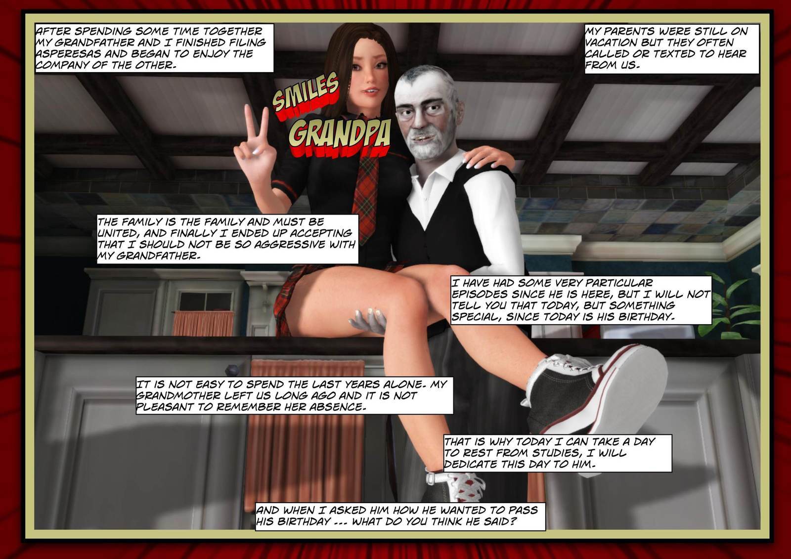 フラグメントコミック「おじいちゃんのアンティック」