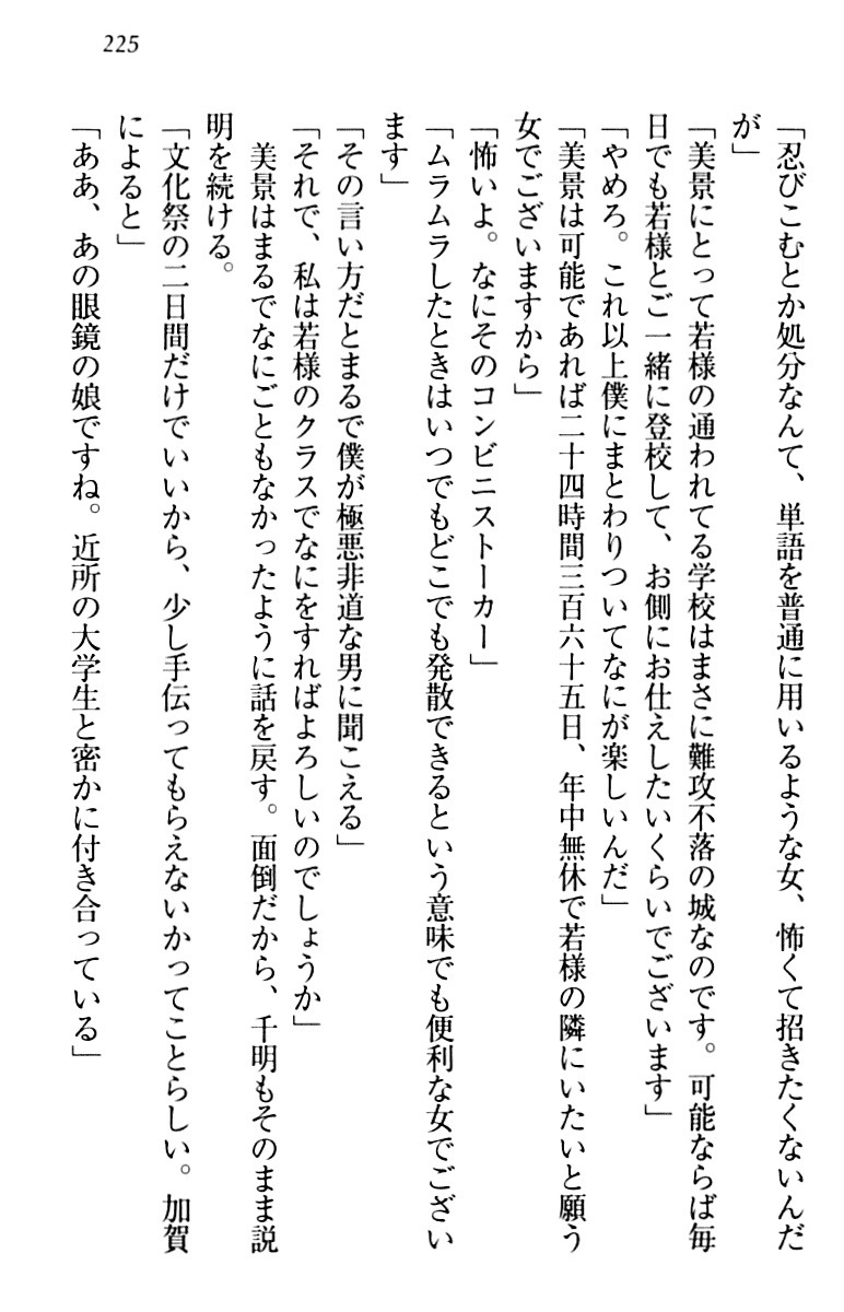 年上メイドの新婚日記