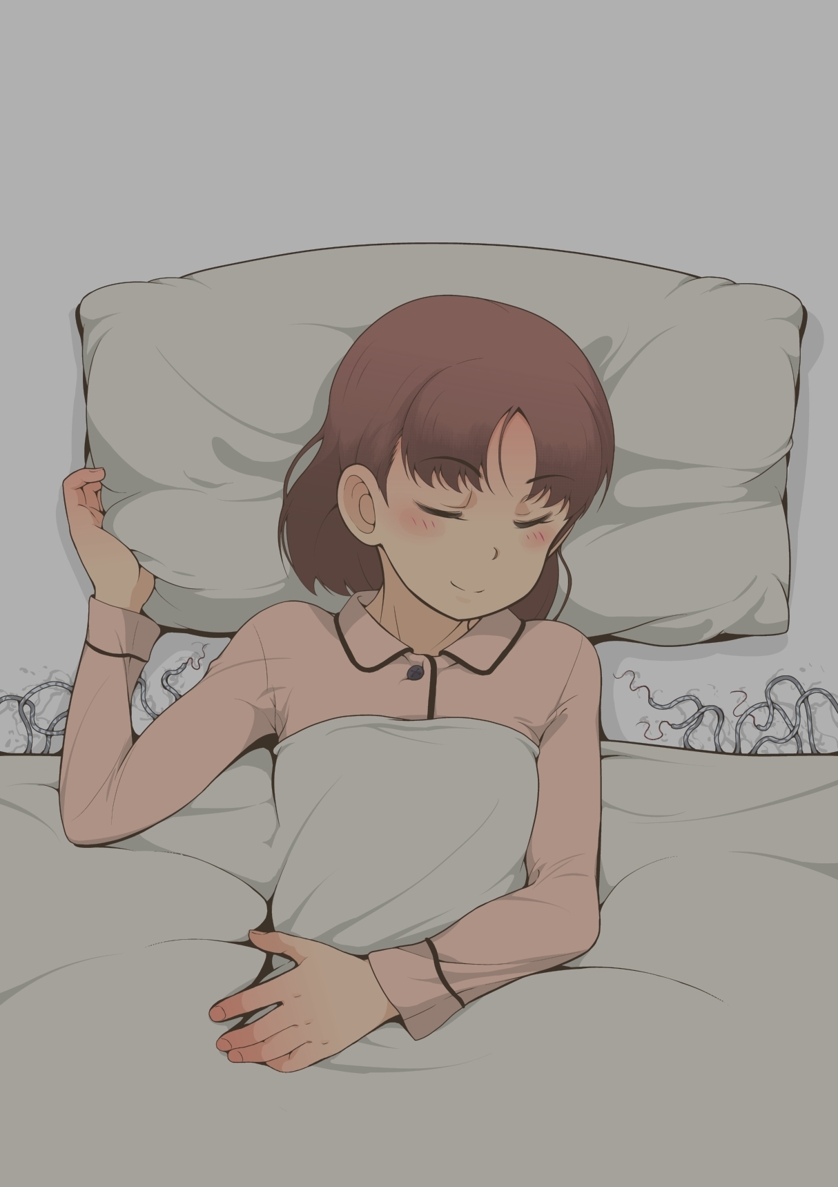 アイドル少女-Chijokuna Ichinichi 1 Negao Haishin Hen