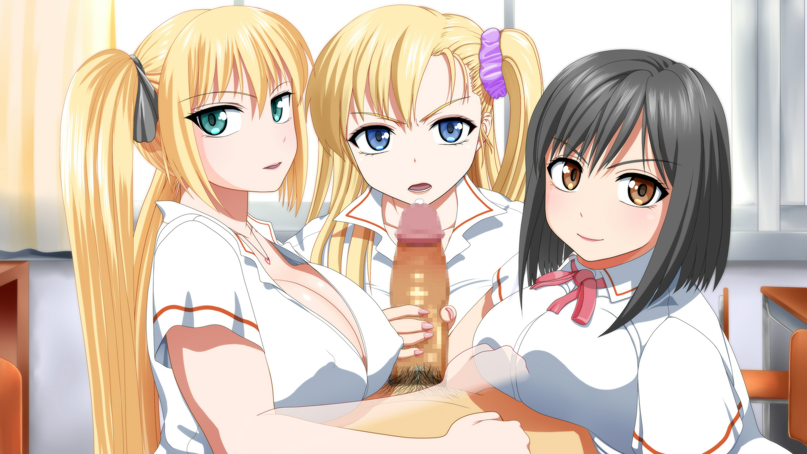 ギャルの青道霊になって毎日ハーレムSEX