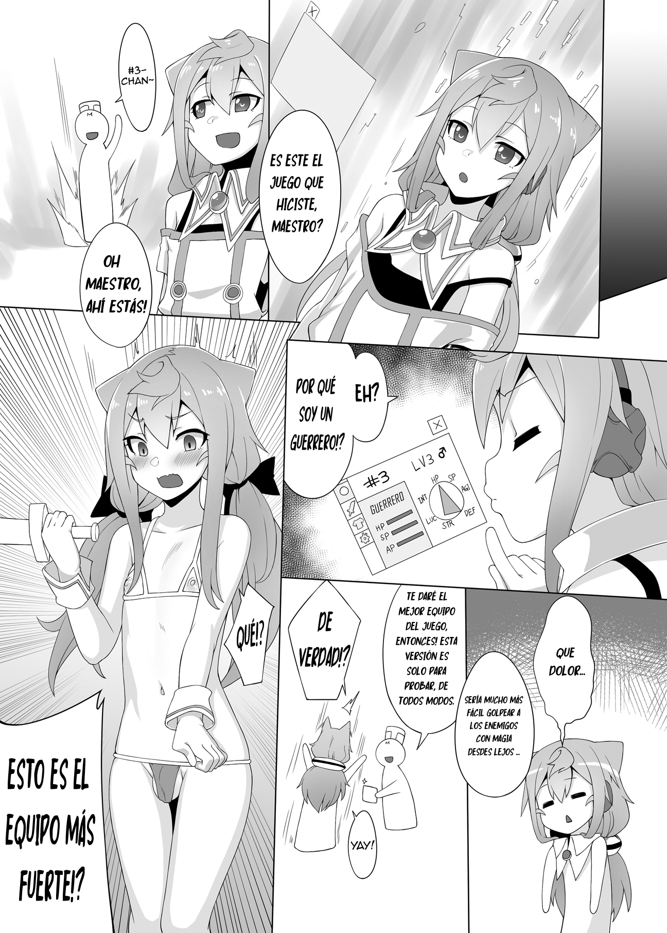 3-gou-chan to IsshoErogamedeHakadorimashouespañol