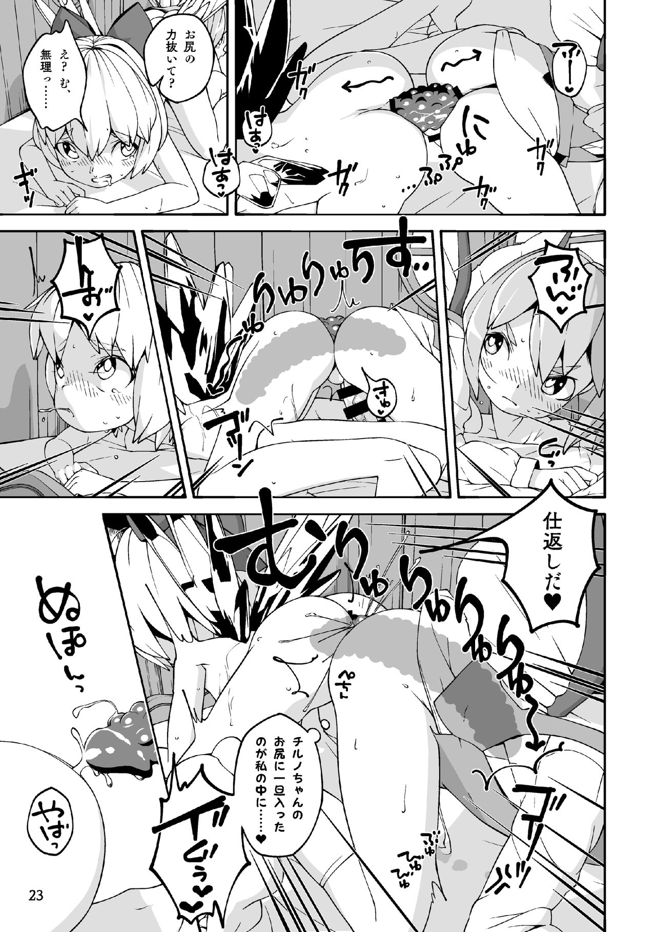 [秘密結社霧の湖戦線 (湖小)] 肛交氷精 (東方Project) [DL版]