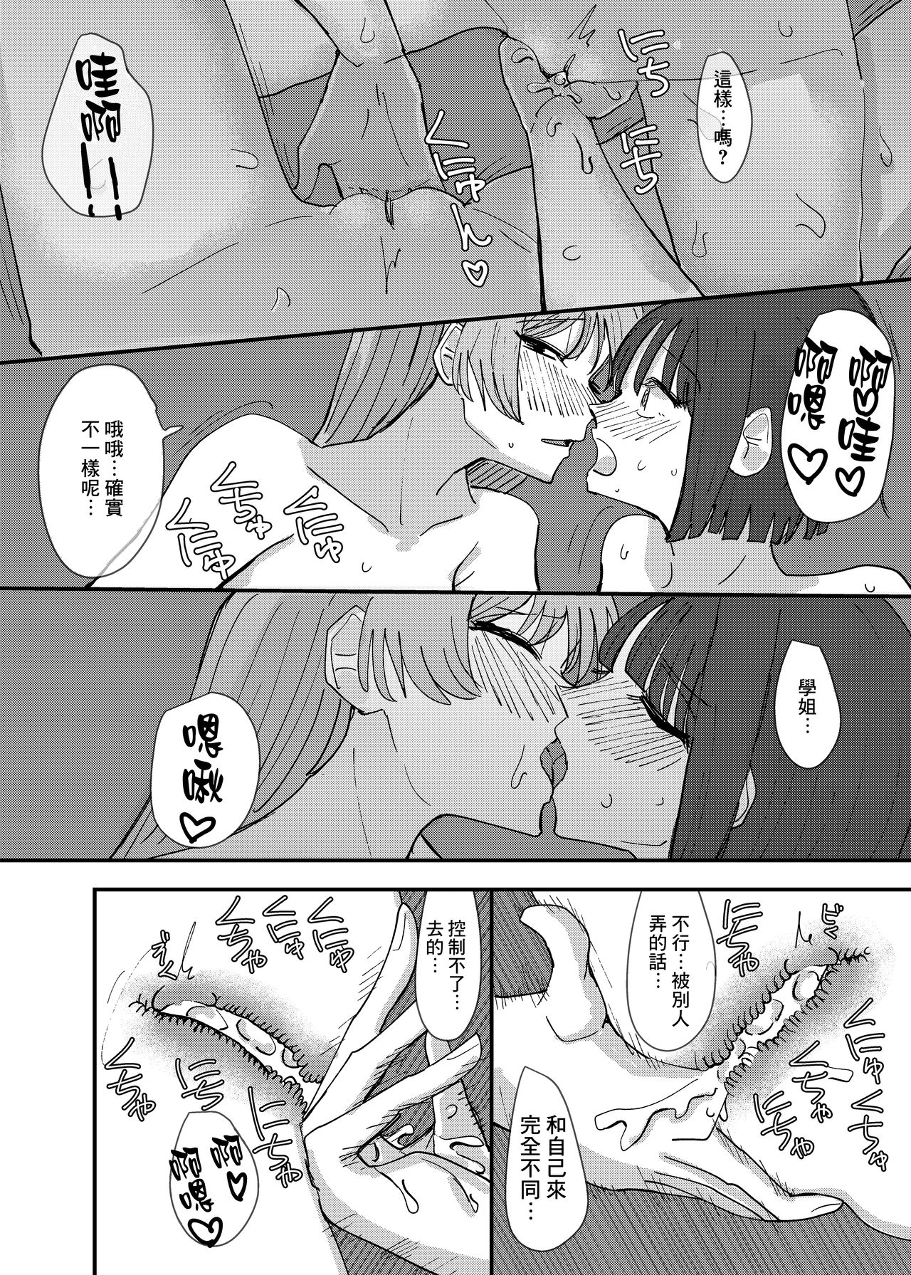 [アウェイ田] 大学の先輩とノリでキスしてたらその日の内に一線超えちゃった話 [中国翻訳]