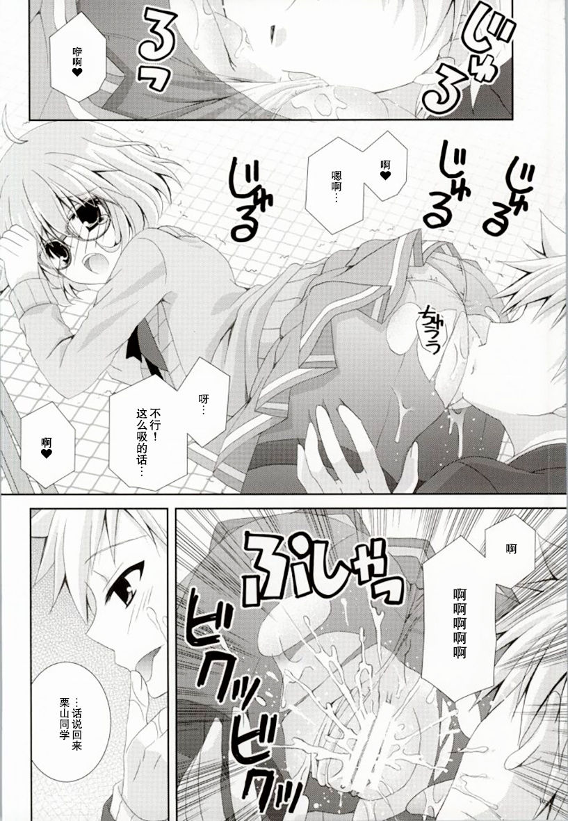 (C85) [猫禁猟区 (ねこねこ)] メガネナユウウツ (境界の彼方) [中国翻訳]