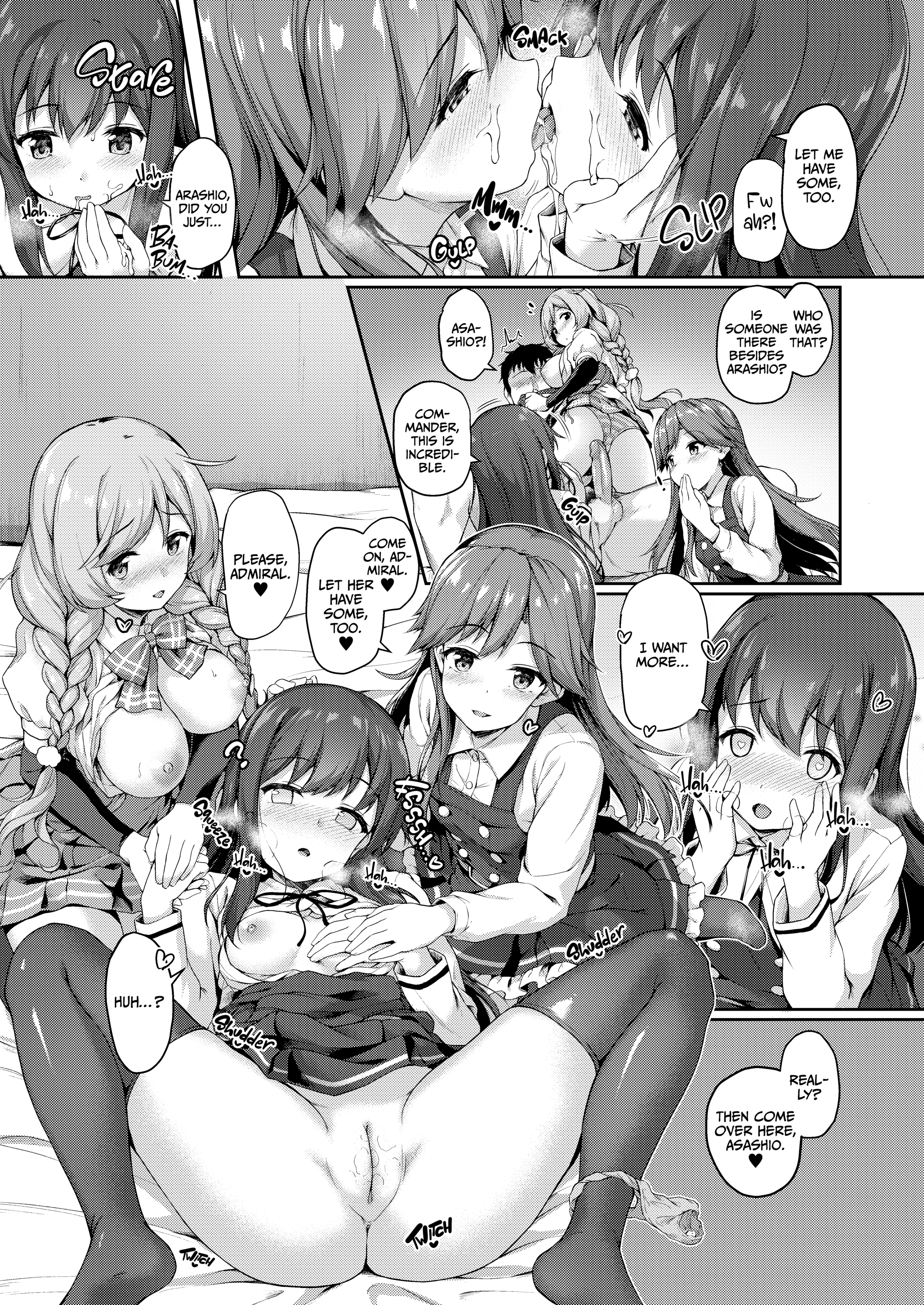 朝潮ちゃん夜の作戦海木!! |朝潮の夜戦略会議（打ち切り）