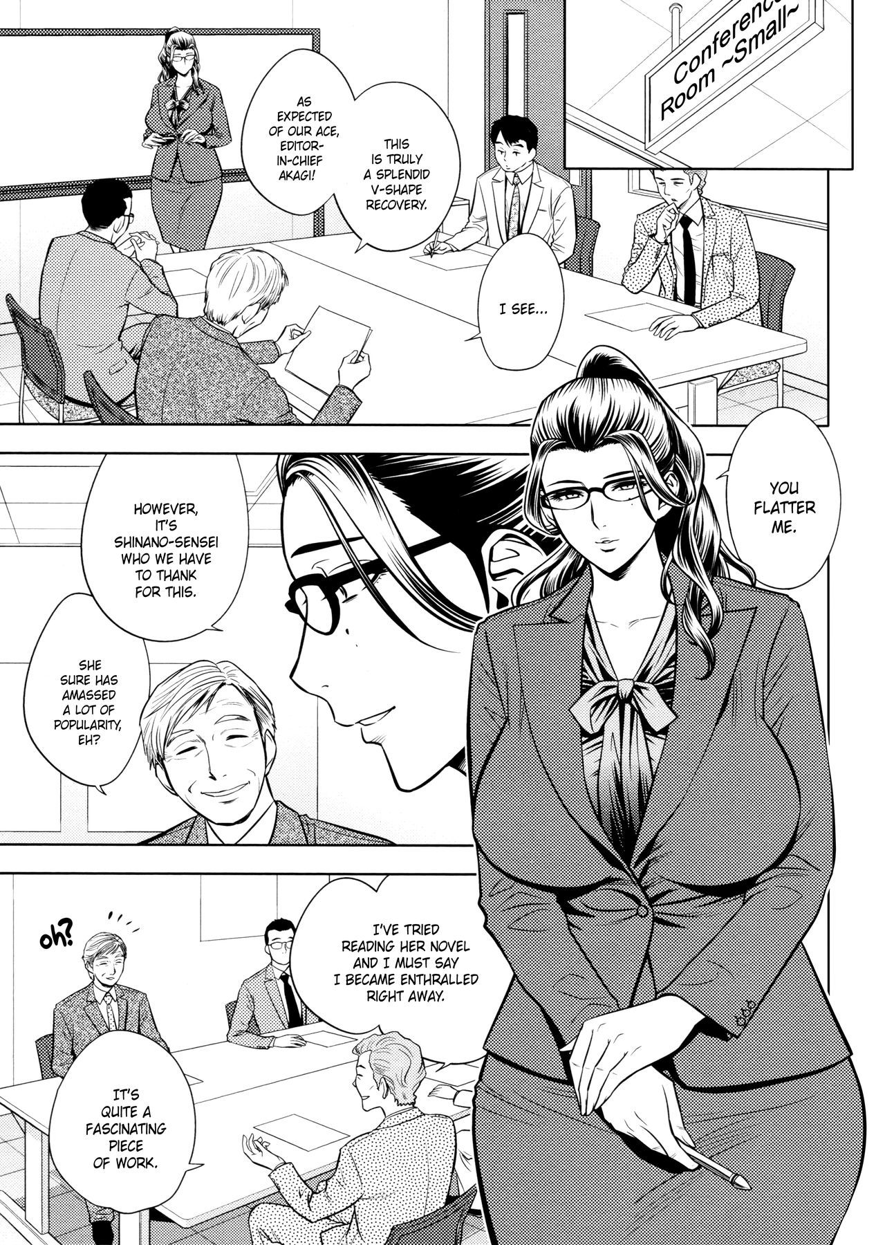 Bijin Henshuu-chou no Himitsu |美しい編集長の秘密のCh。 1-8