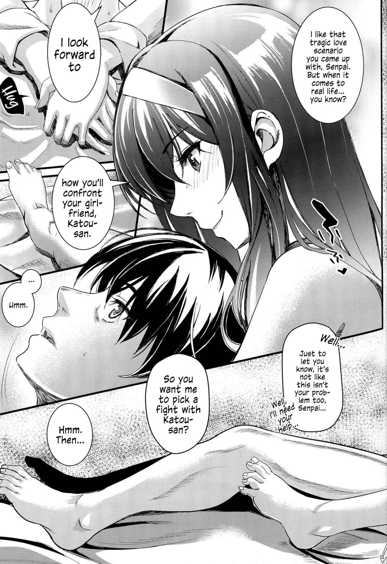(C92) [町田チェリーボーイズ (クロサワ)] 冴えない男女(ふたり)の致しかた5 (冴えない彼女の育てかた) [英訳]