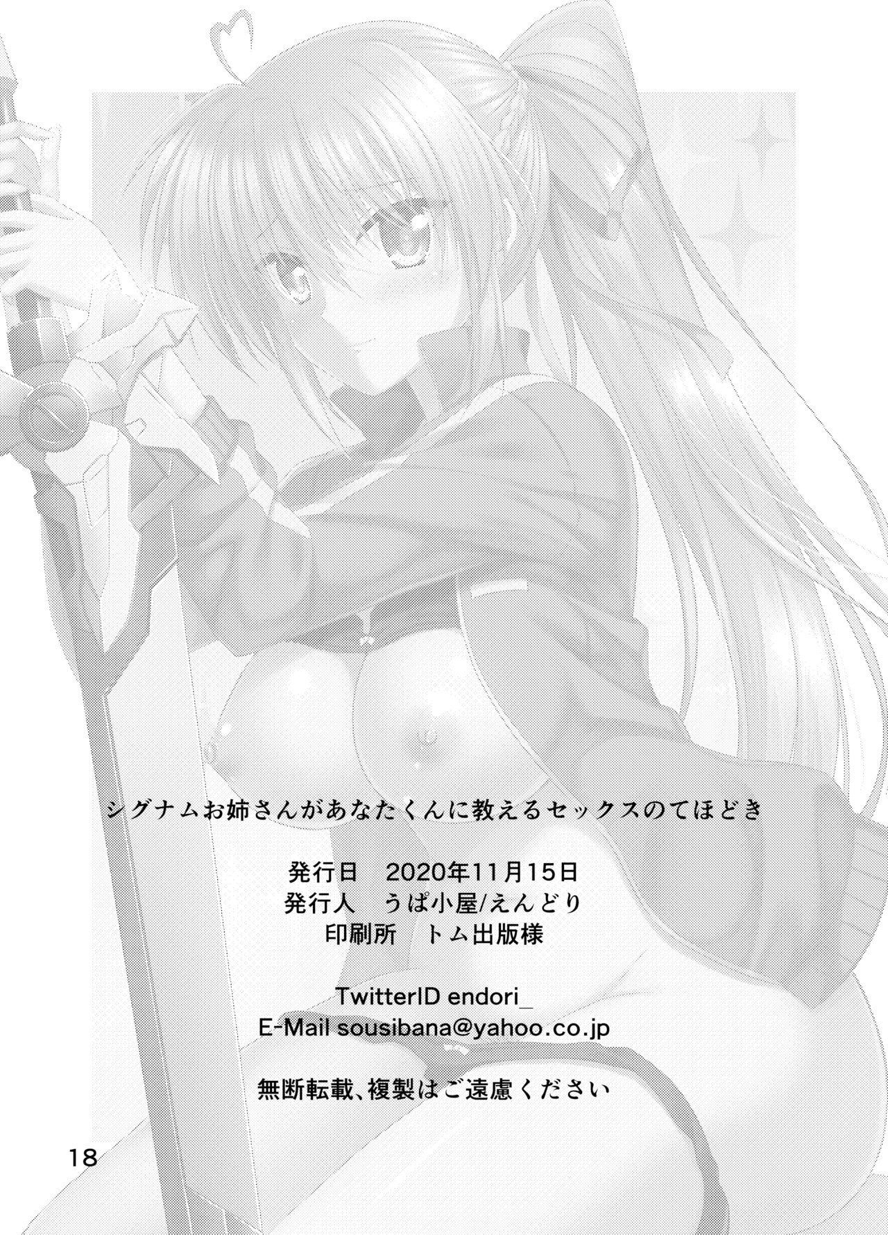 [うぱ小屋 (えんどり)] シグナムお姉さんがあなたくんに教えるセックスのてほどき (魔法少女リリカルなのは) [中国翻訳] [DL版]