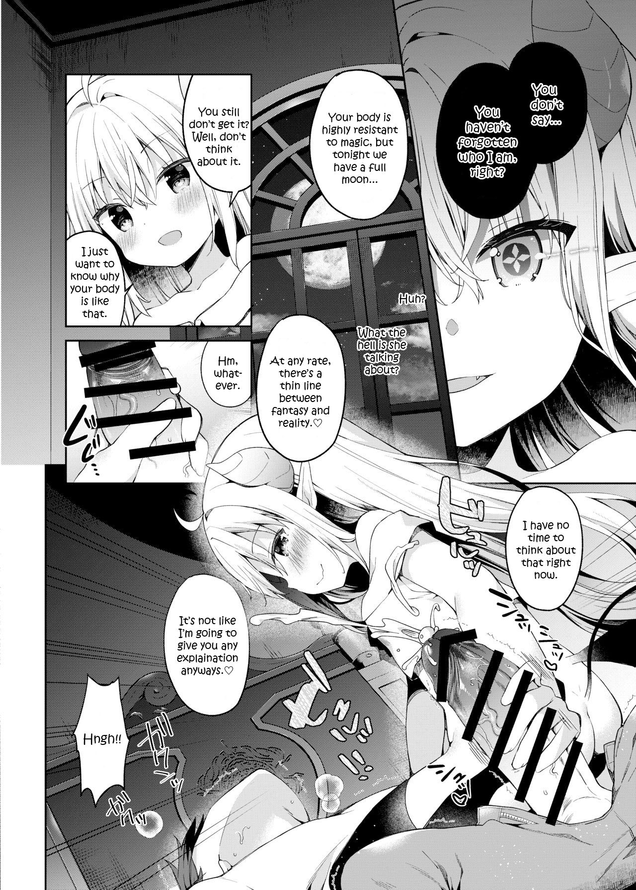 [ココアホリック (ユイザキカズヤ)] 異世界×魔王×サキュバス [英訳] [DL版]