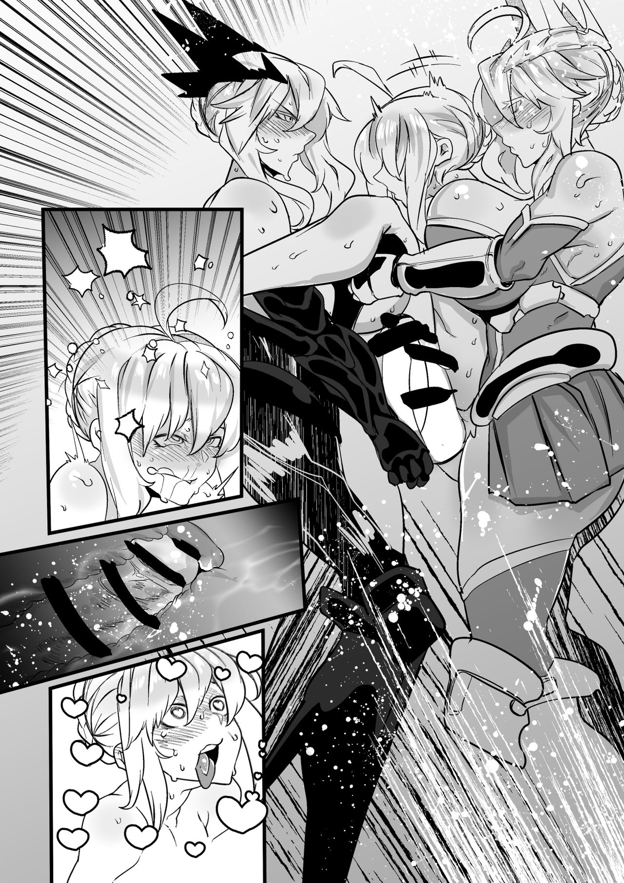 [Mr.way] アルトリアがアルトリアを犯すふたなりレズセックス (Fate/Grand Order)