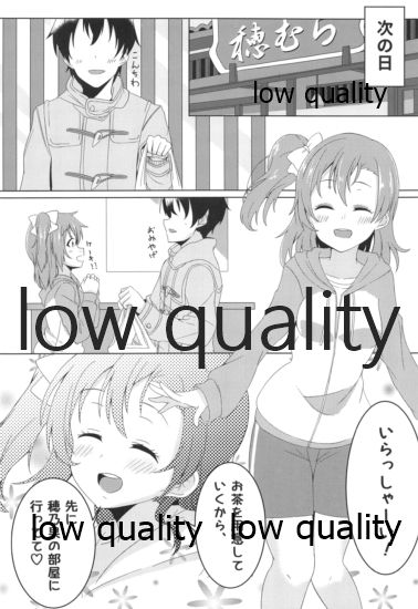 (C95) [おとうふパン。 (なつめゆき)] 伝える想いは穂乃果色 (ラブライブ!)