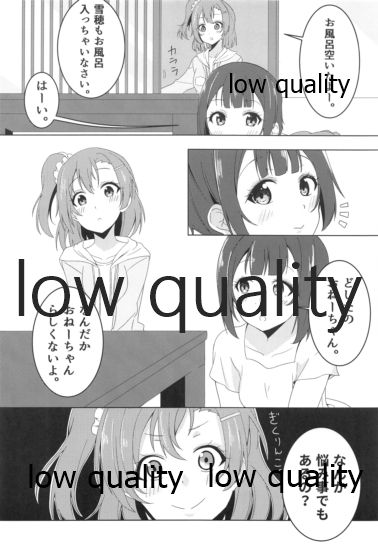 (C95) [おとうふパン。 (なつめゆき)] 伝える想いは穂乃果色 (ラブライブ!)