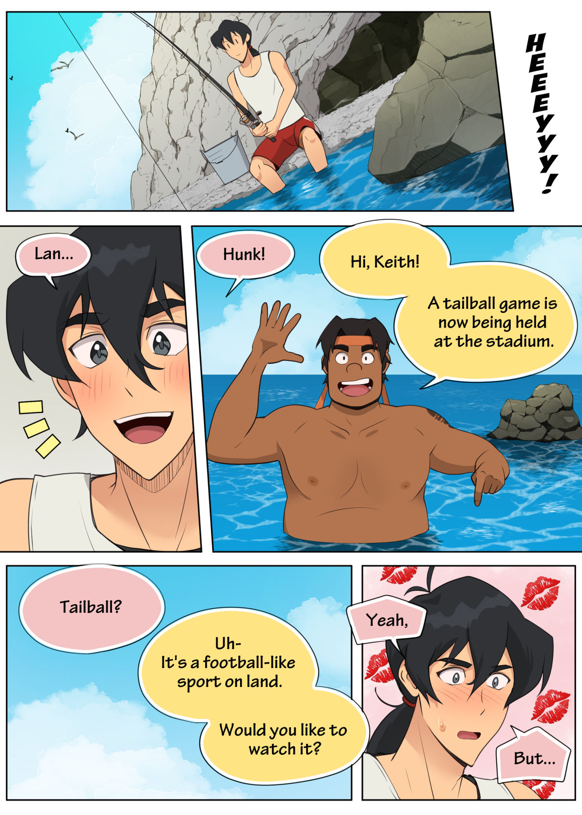 [halleseed] As Wet As a Merman (Voltron: Legendary Defender) [英語]