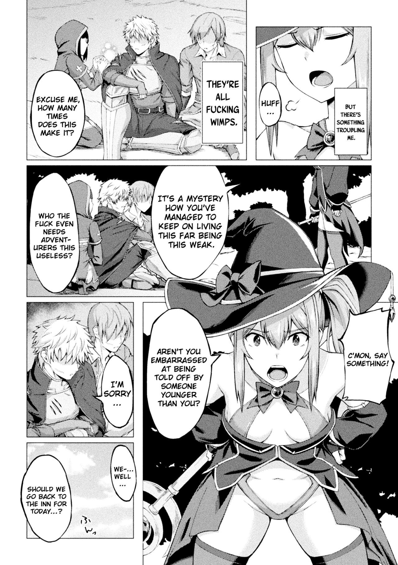 [水瀬揺光] 魔力の代償 (二次元コミックマガジン ふたなりメスガキ搾精 ナマイキ雑魚メス竿をわからせ搾り! Vol.1) [英訳] [DL版]