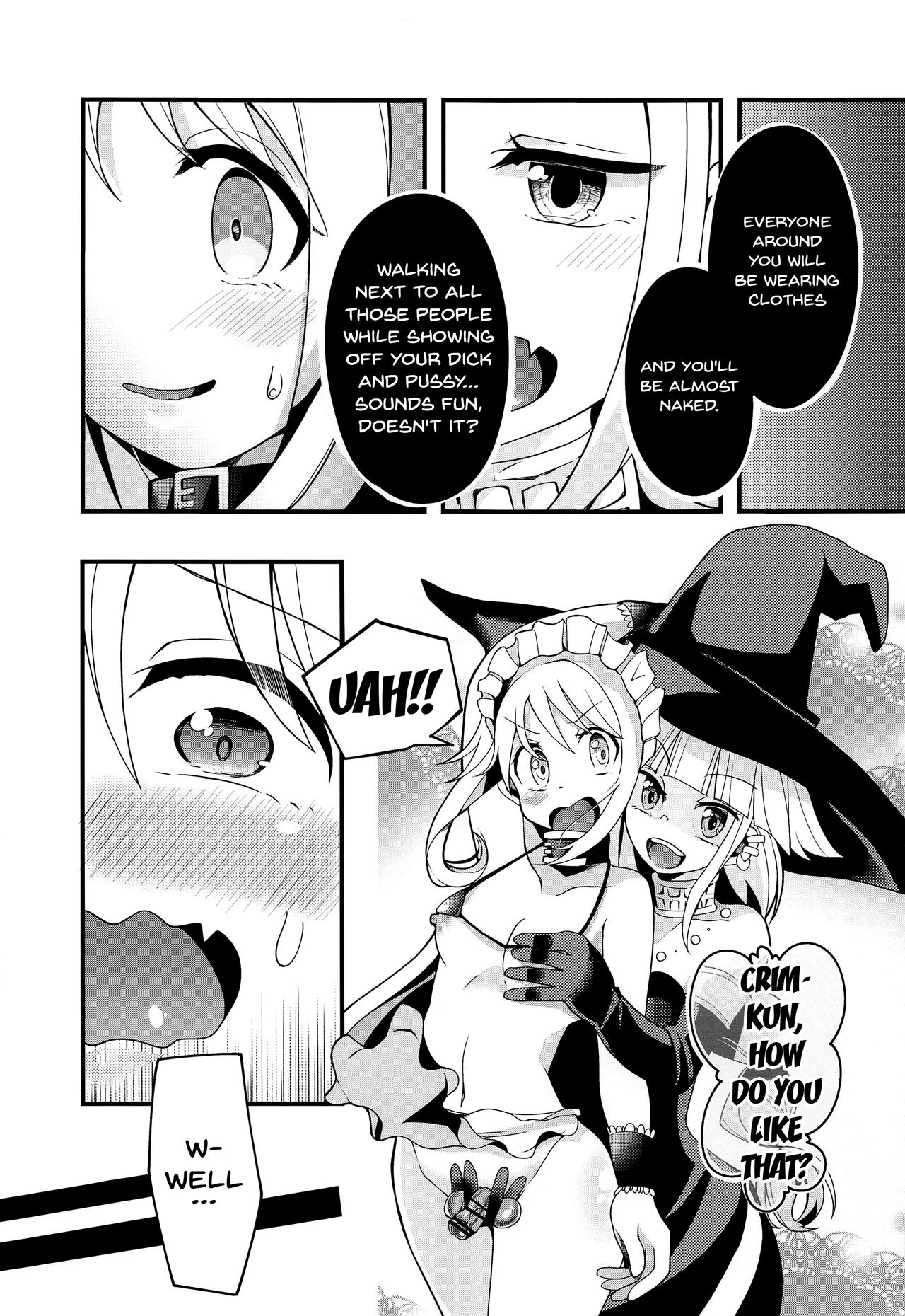 (ふたけっと17) [とろとろとろろ昆布 (炸裂とろろ昆布)] 露出天使クリム君2 (異種族レビュアーズ) [英訳]