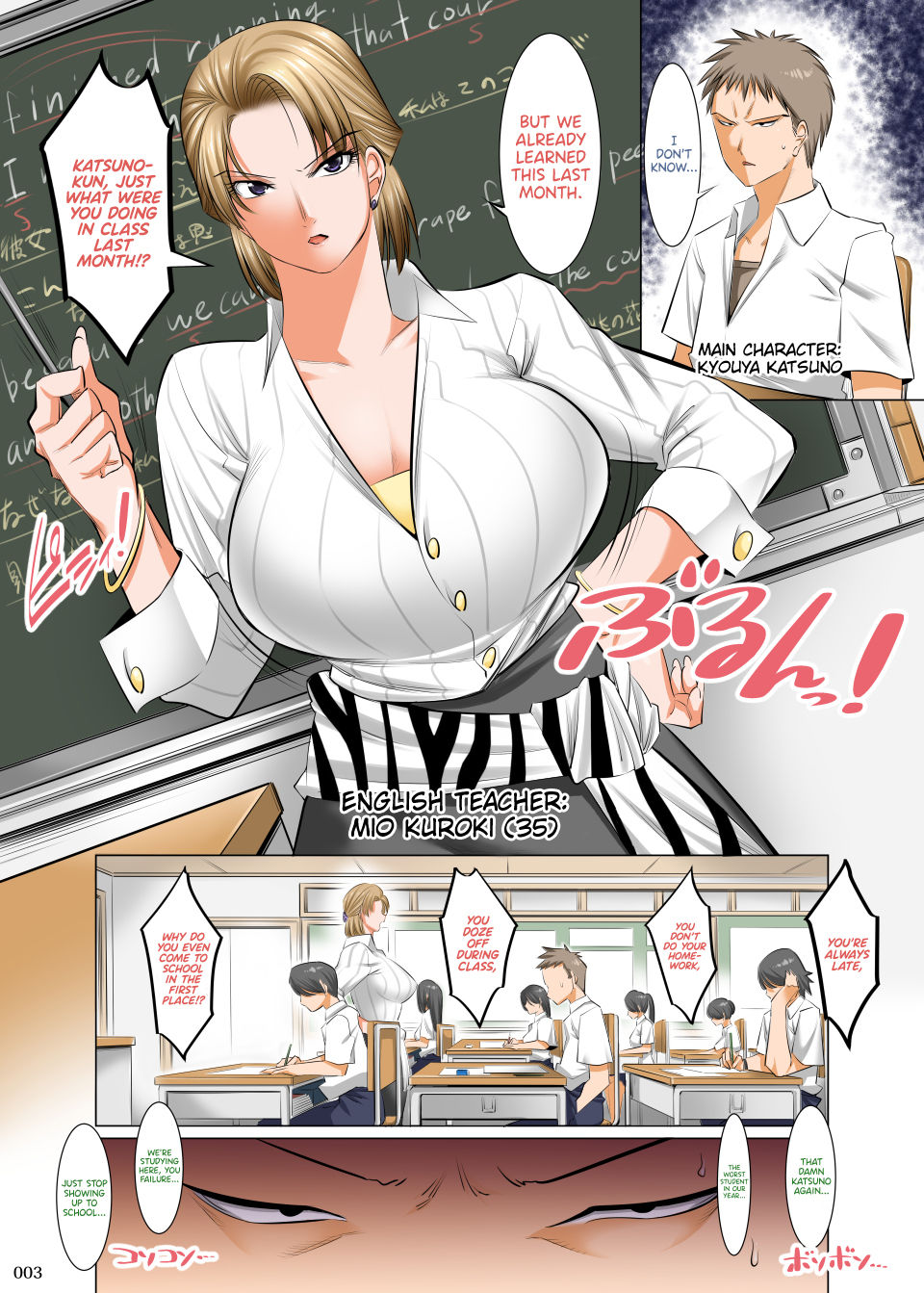 [絵援隊 (酒呑童子)] 催眠性教育 ～先生の教科は性教育でしょ?～ [英訳] [DL版]