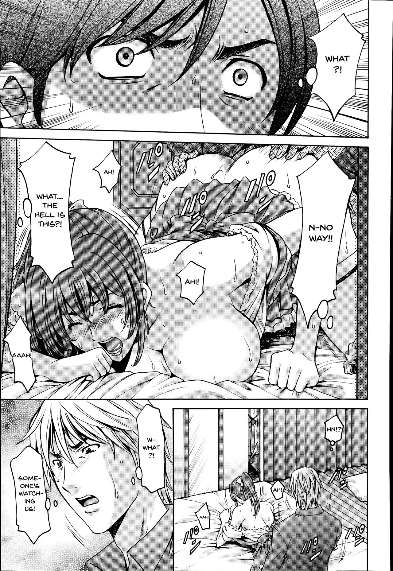 [星野竜一] 狙われた巨乳・結衣 第1-2章 [英訳]