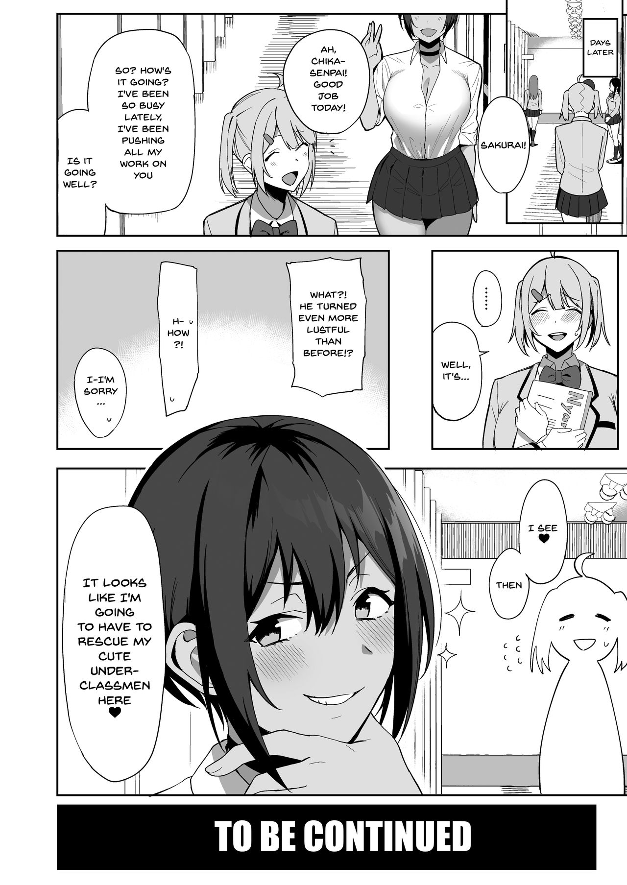 [生き恥ハミングバード (天野どん)] 風紀委員とフーゾク活動 [英訳]