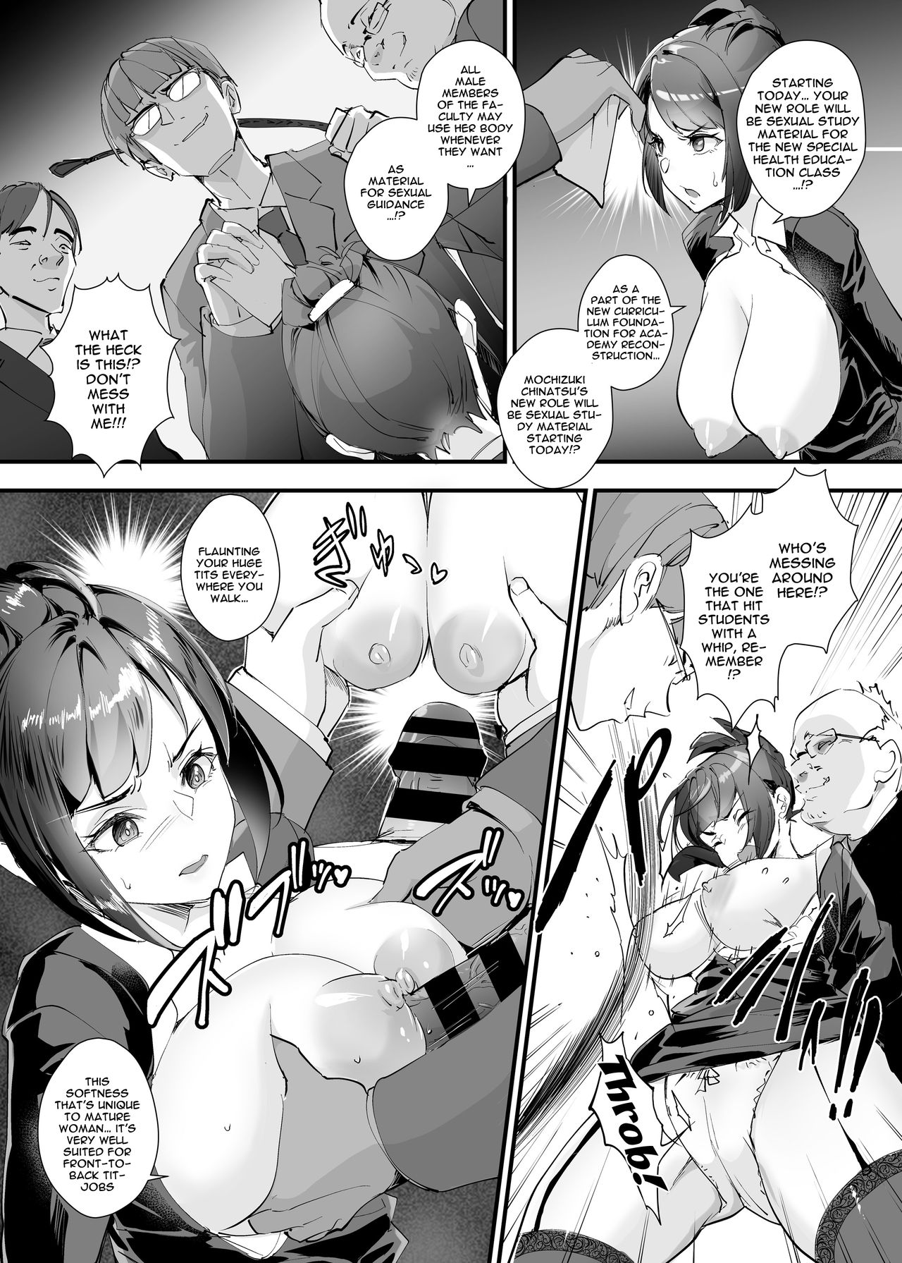 [+丼 (どんだけい)]復讐！！転落学園の肉便姫3！！～女教師制裁編～ [英訳] [DL版]