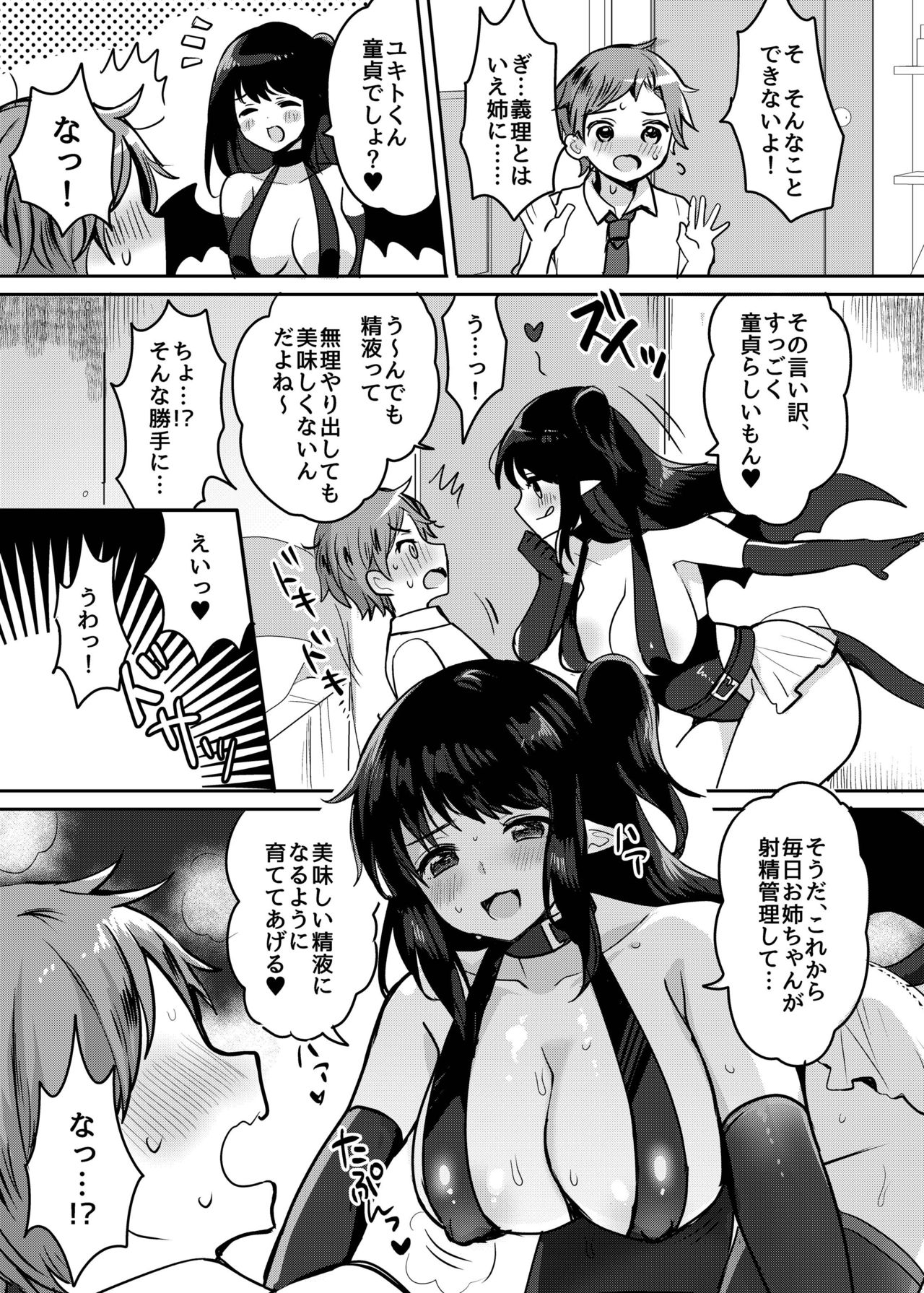 [めいめいこめい (めーすけ)] おねサキュ～お義姉ちゃんはどスケベサキュバス～ [DL版]