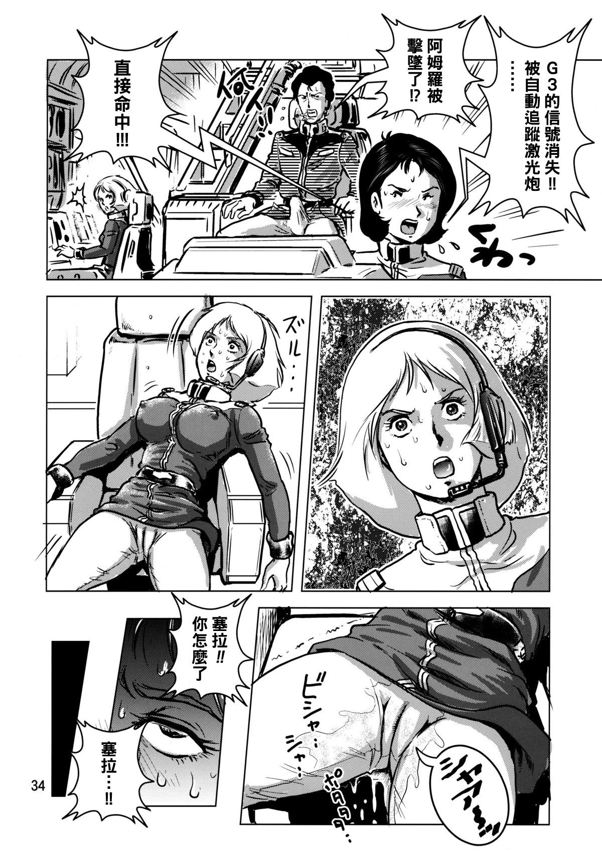 (C73) [スカートつき (keso)] 金髪のおまもり (機動戦士ガンダム) [中国翻訳]