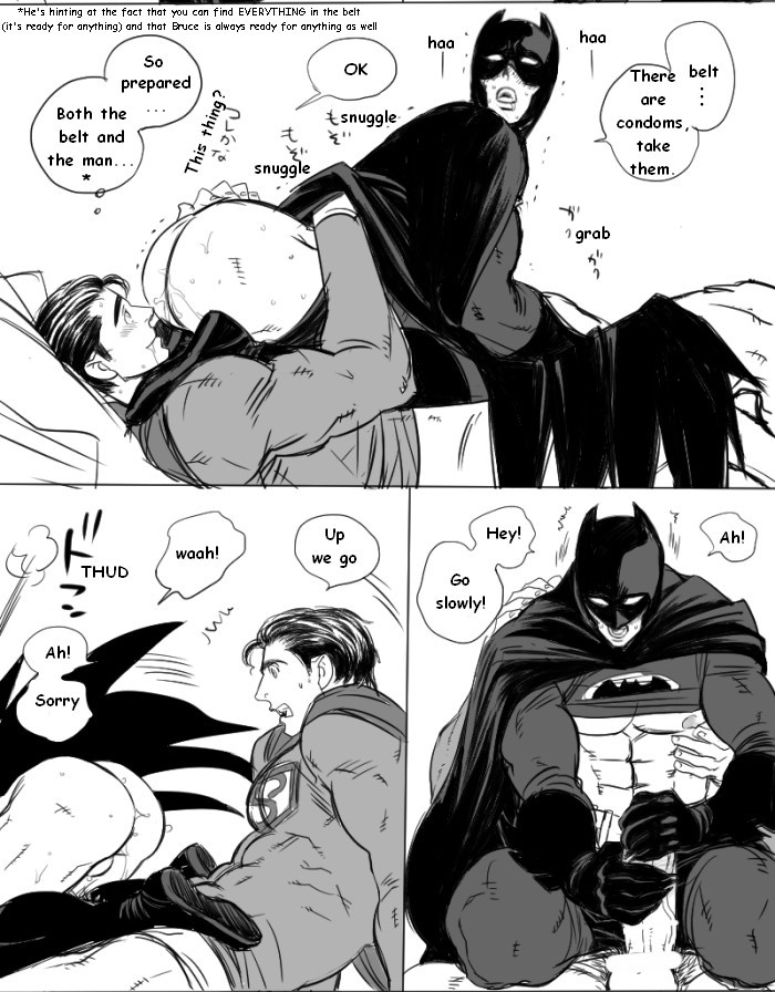 [内田カヲル] ぼーまんが (バットマン、スーパーマン) [English]