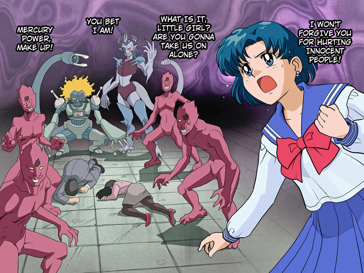 [ヒロイン工学研究所 (TARE活)] バッドエンドシミュレーション Vol.1 (美少女戦士セーラームーン) [英訳]